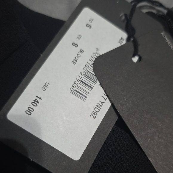 Armani Exchange Black Blouse - Picture 3 of 7